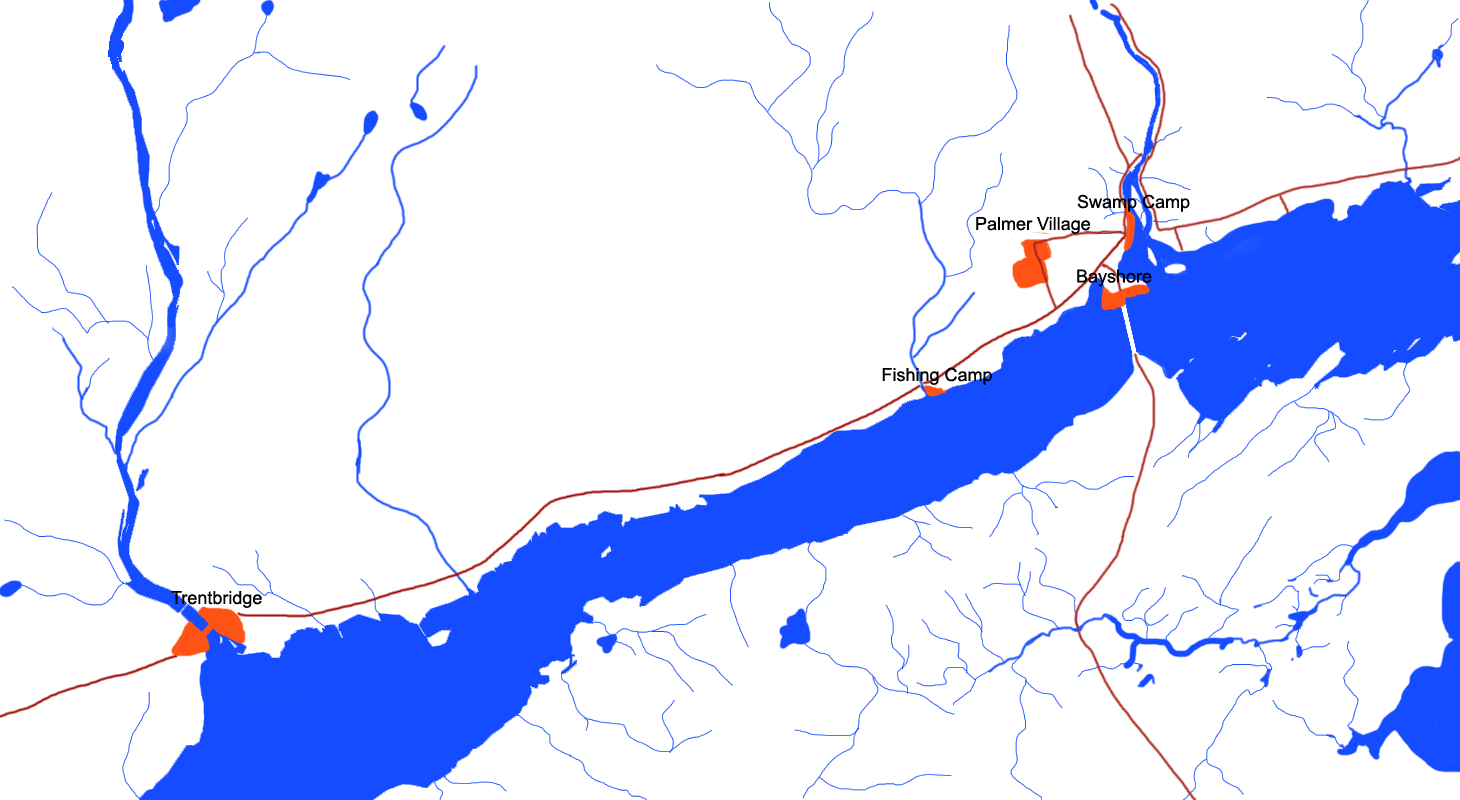 Map of the Palmer Bell region.